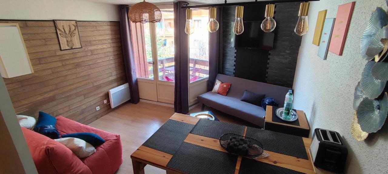 Appartement Orcières Rond point des Pistes, Front de neige Extérieur photo