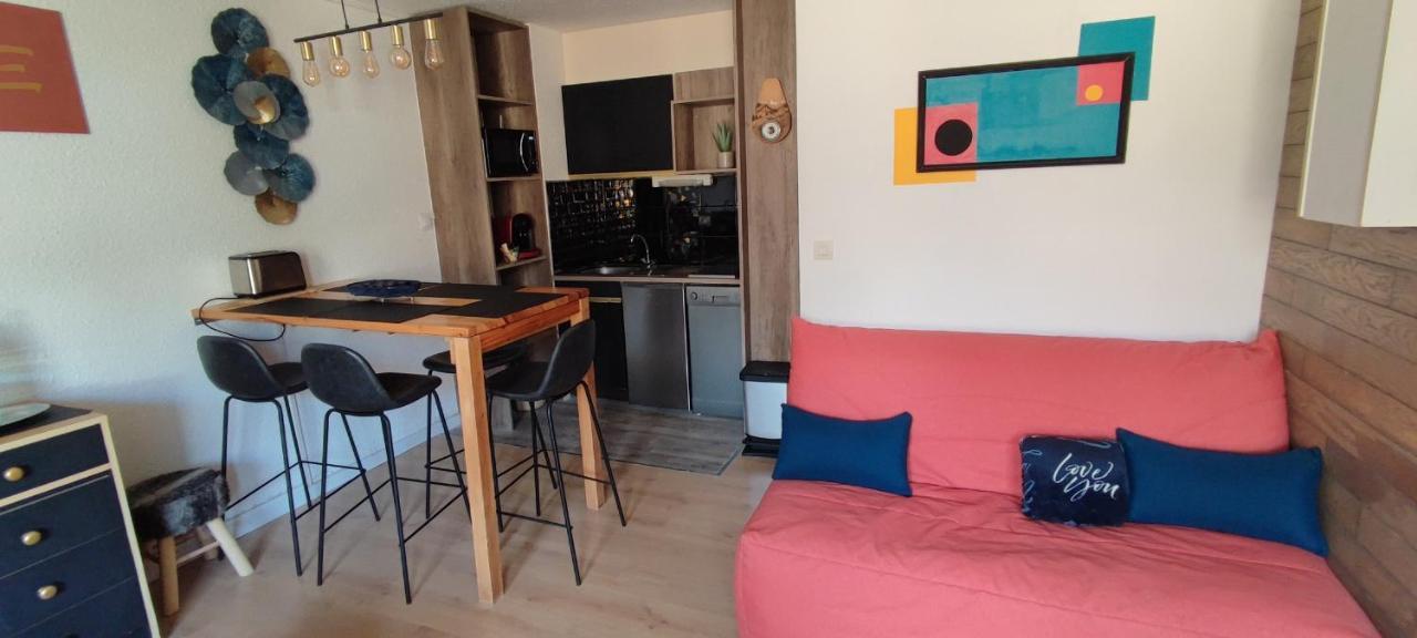 Appartement Orcières Rond point des Pistes, Front de neige Extérieur photo